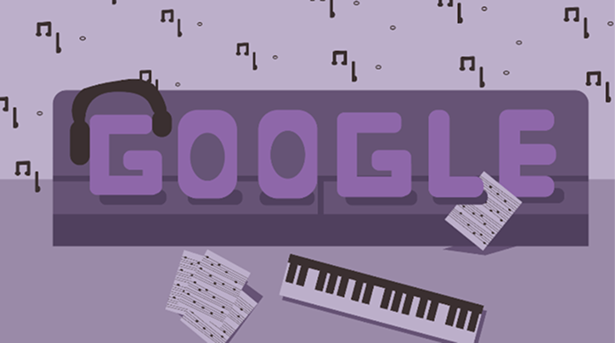 Google doodle-inspired artwork